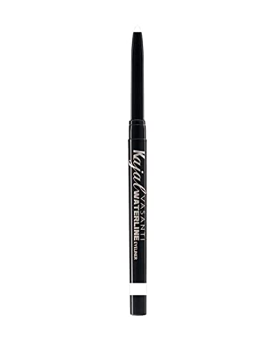VASANTI Kajal Waterline Eyeliner Pencil - Long-lasting, Waterproof, Smudge-proof, Safe for Sensitive Eyes, Waterline Eye Liner - Opthalmologist Approved and Tested (White Clarifier)